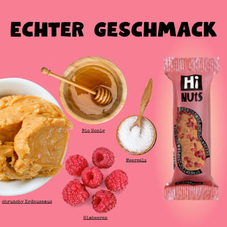 Lieblingsbox Himbeere (12 Riegel)