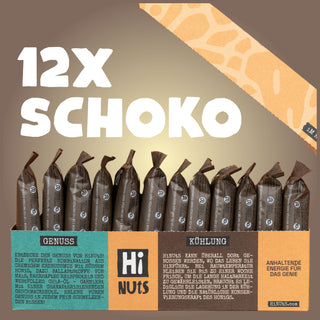 HiNUtS Schoko (12 Riegel)