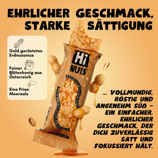 HiNUtS Erdnuss (12 Riegel)